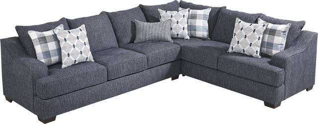 Shiloh Trail Indigo 2 Pc Sectional - Thumbnail - Image 3