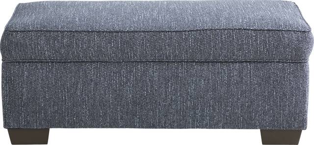 Shiloh Trail Indigo Storage Ottoman - Thumbnail - Image 2