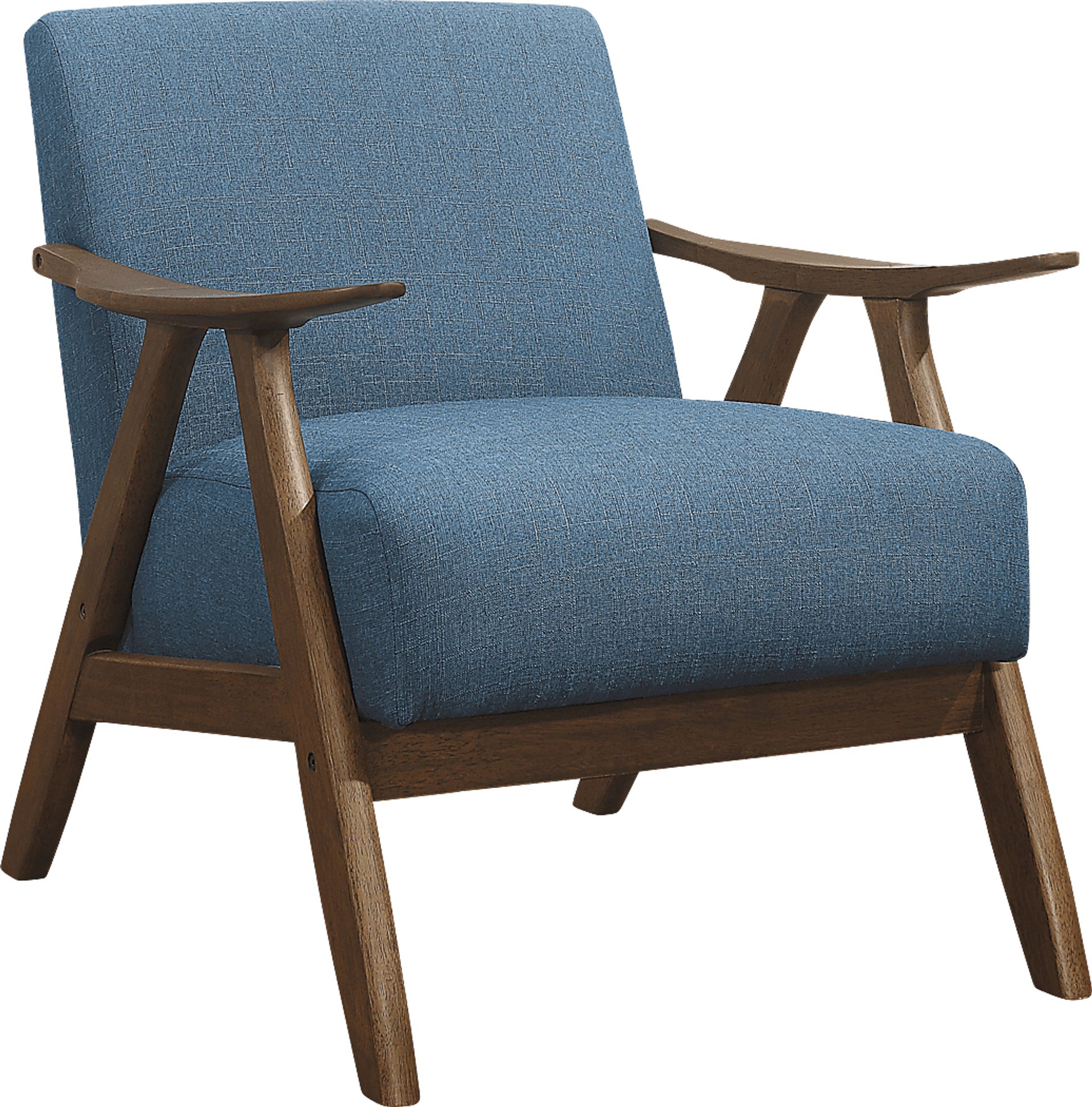 Shinano Blue Accent Chair - Image 1
