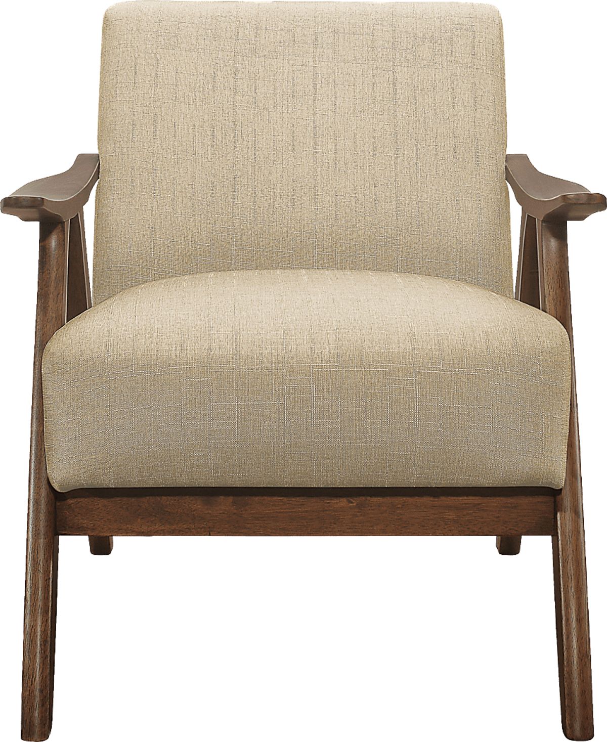 Shinano Brown Polyester Fabric Accent Chair | Rooms to Go