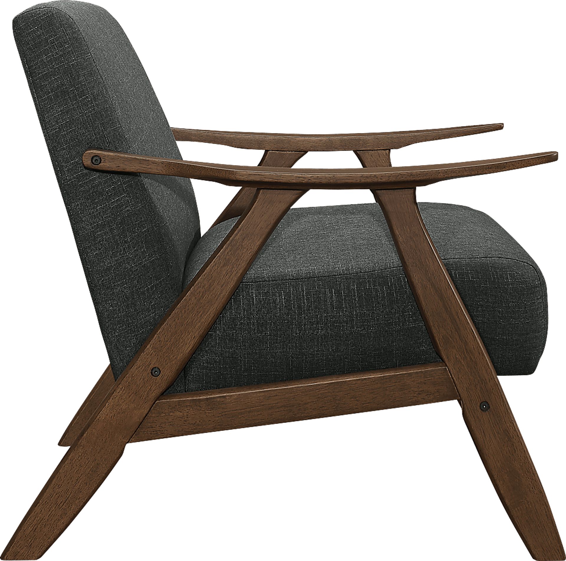 Shinano Dark Gray Accent Chair - Image 4