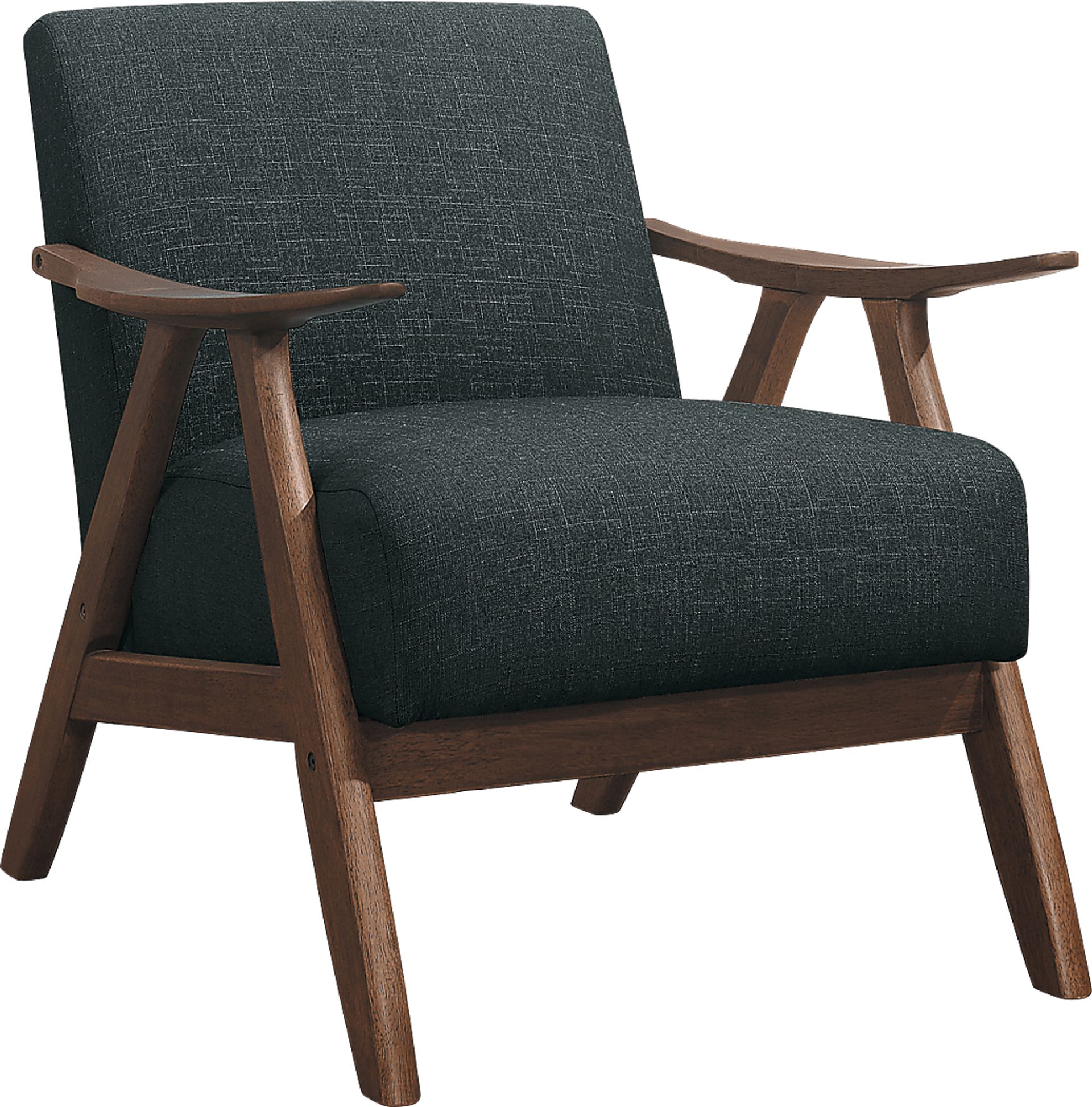 Shinano Dark Gray Accent Chair - Image 1
