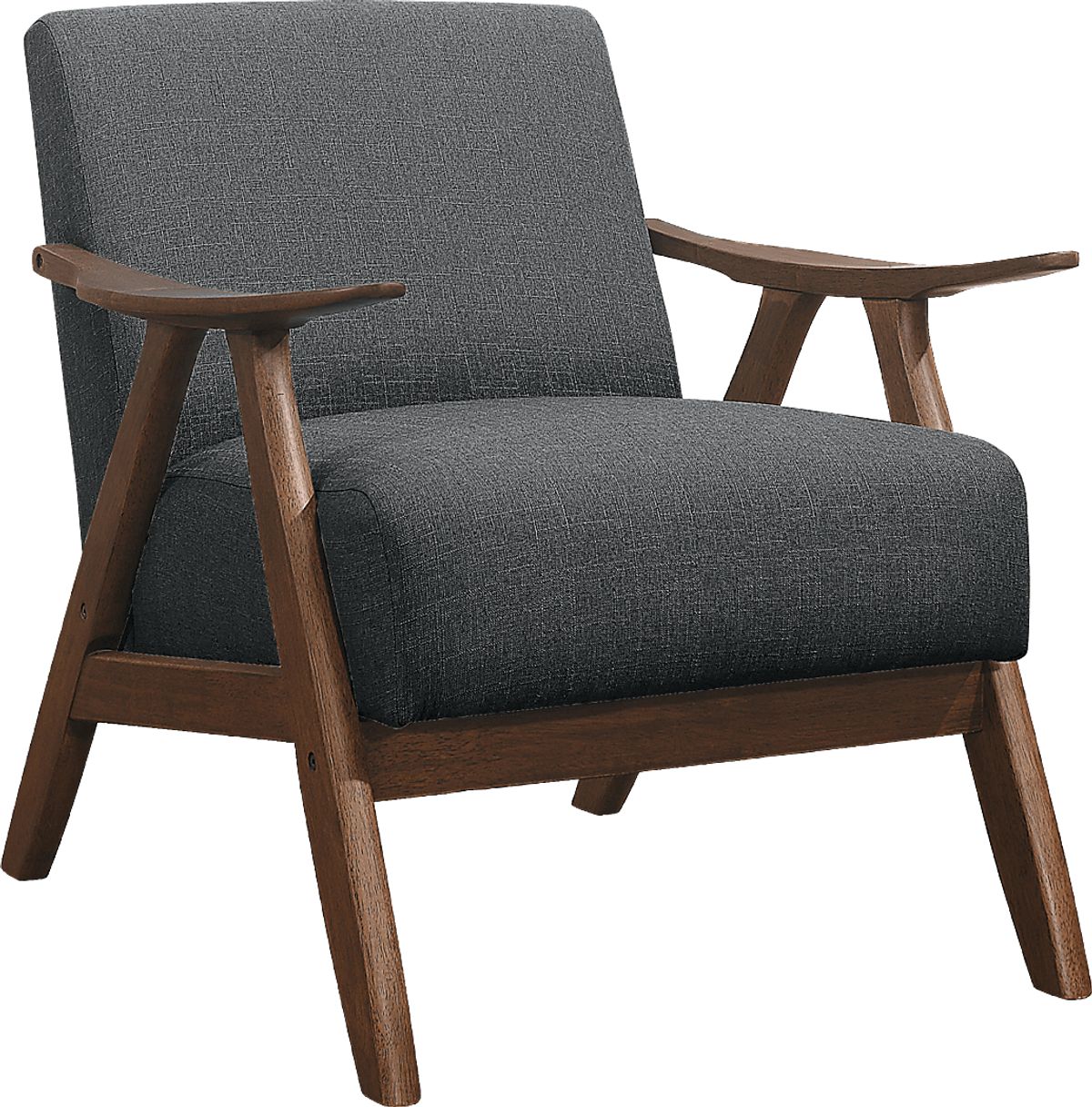 Shinano Gray Polyester Fabric Accent Chair | Rooms to Go