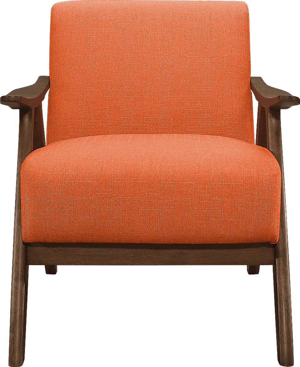 Shinano Orange Accent Chair Rooms To Go