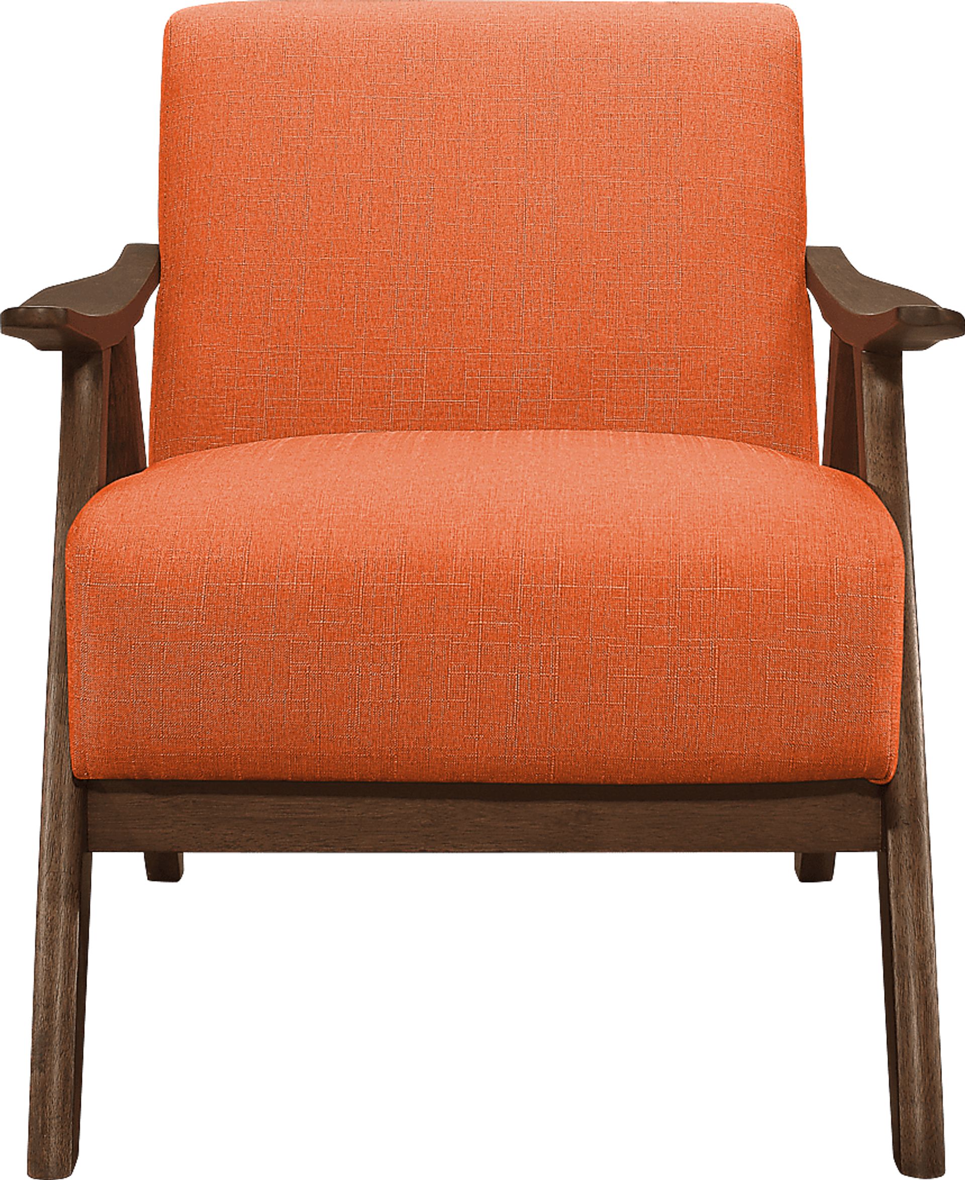Shinano Orange Accent Chair - Image 3