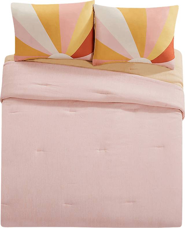 Shine On Me Pink 3 Pc King Comforter Set - Thumbnail - Image 2