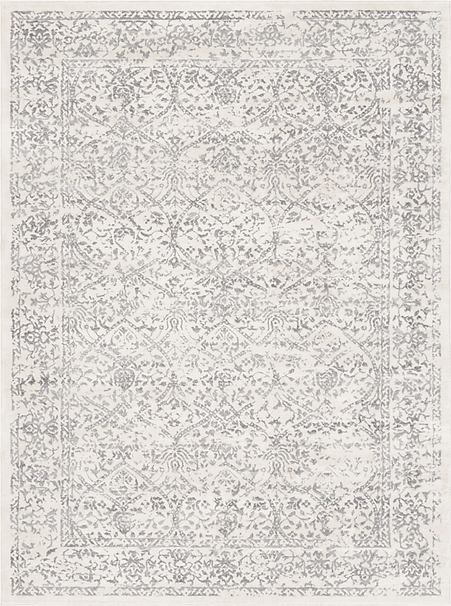 Shinnwood I Off-White 5'3 x 7'1 Rug - Image 1
