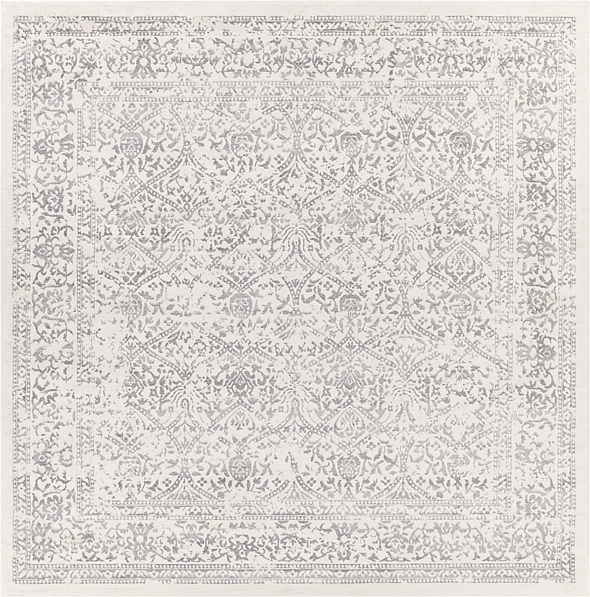 Shinnwood I Off-White 7'10 Square Rug - Image 1