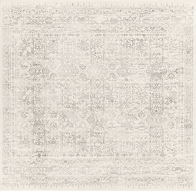 Shinnwood III Cream 6'7 Square Rug