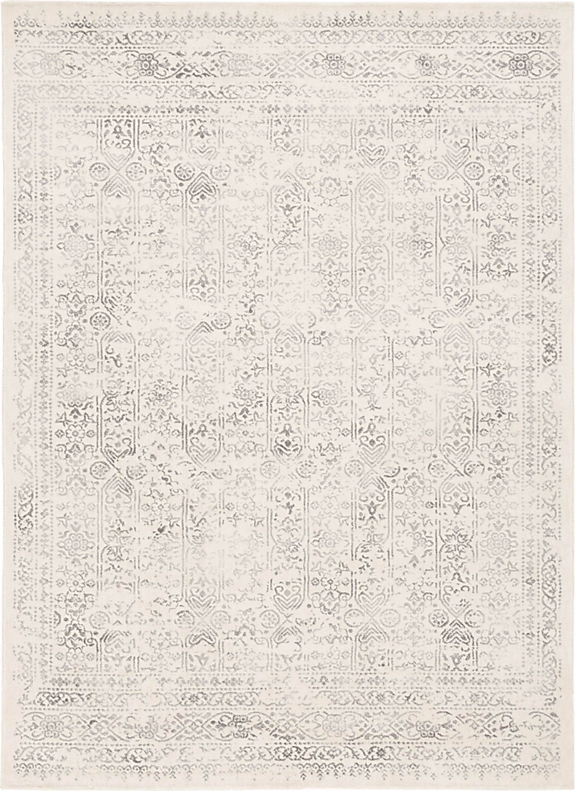 Shinnwood III Cream 6'7 x 9' Rug - Image 1