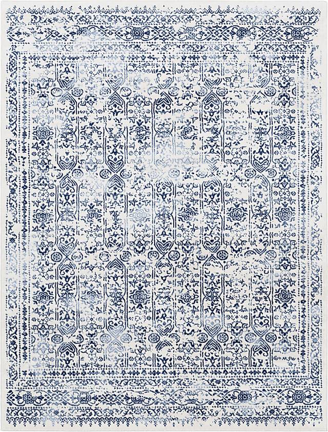 Shinnwood IV Blue 5'3 x 7'1 Rug - Thumbnail - Image 1