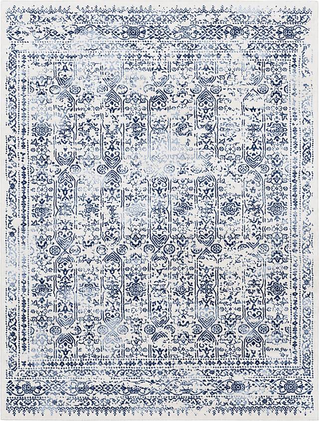 Shinnwood IV Blue 6'7x 9' Rug - Thumbnail - Image 1