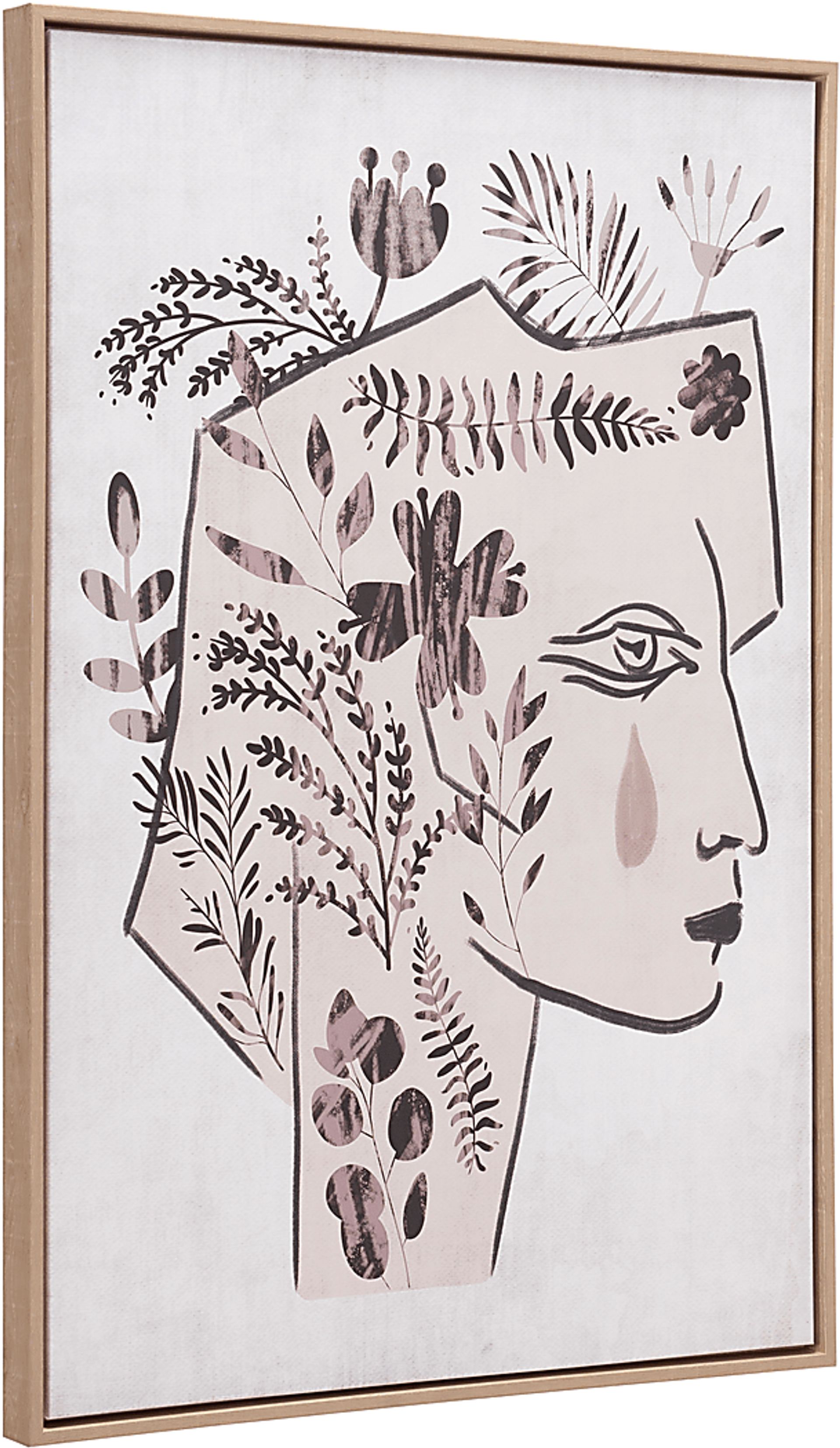 Shirah White Wall Art - Image 3