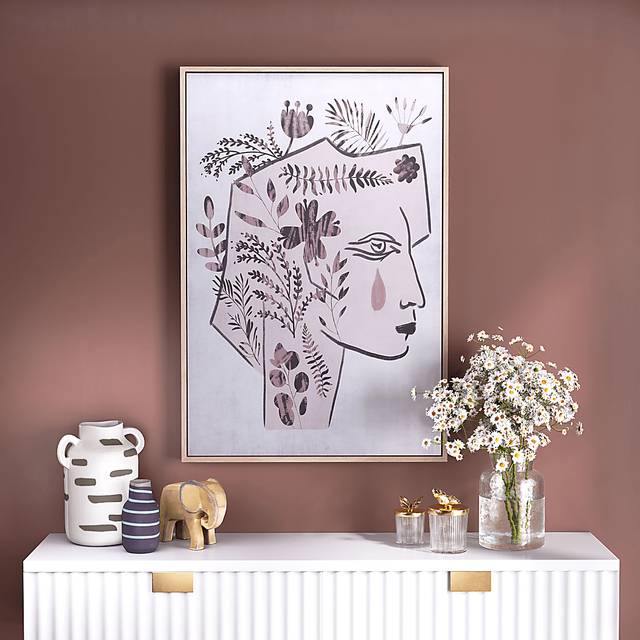 Shirah White Wall Art - Thumbnail - Image 6