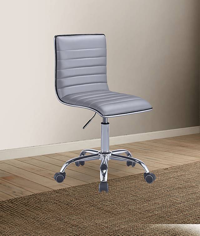 Shiran Silver Office Chair - Thumbnail - Image 2