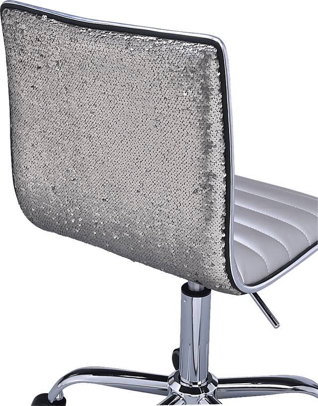 Shiran Silver Office Chair - Thumbnail - Image 3