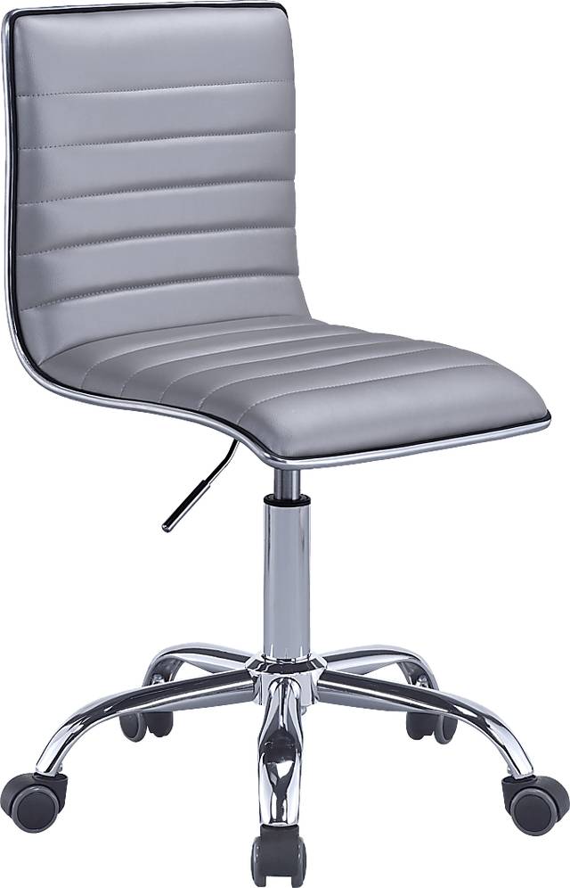 Shiran Silver Office Chair - Thumbnail - Image 1