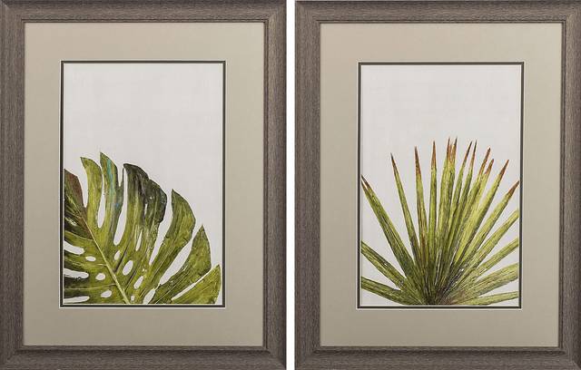 Shirecliff Green Wall Art Set of 2 - Thumbnail - Image 1