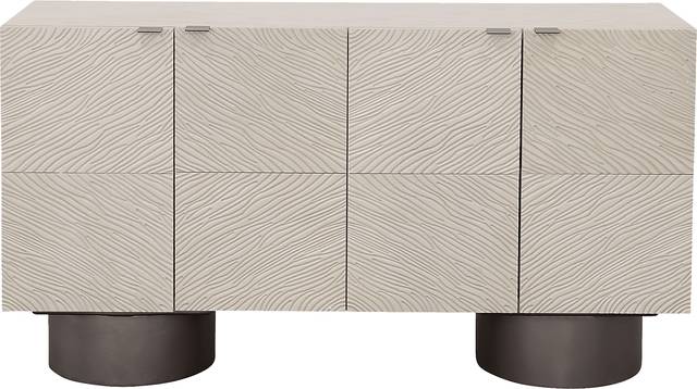 Shirecliffe White Credenza - Thumbnail - Image 3