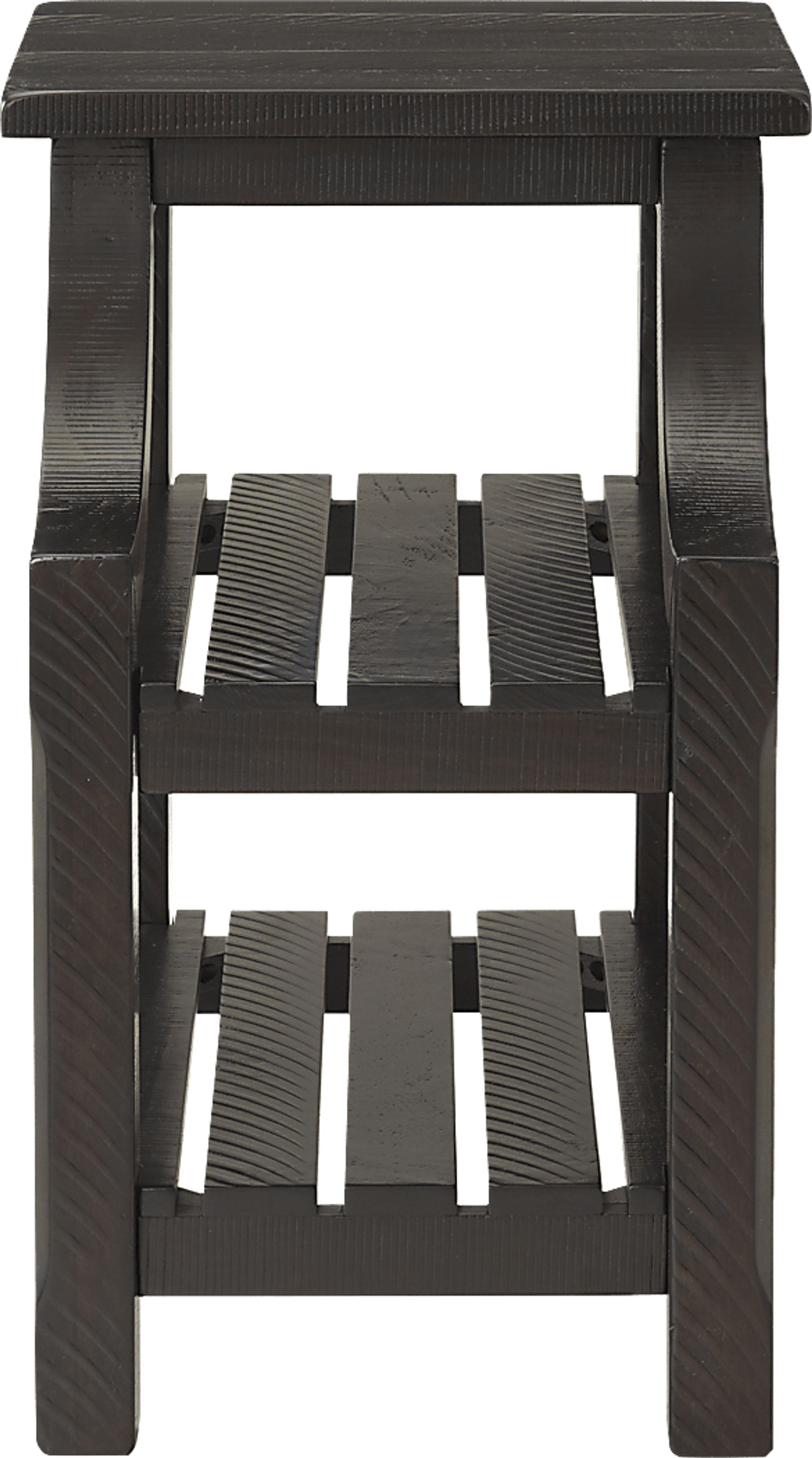 Shireton Brown Chairside Table - Image 2