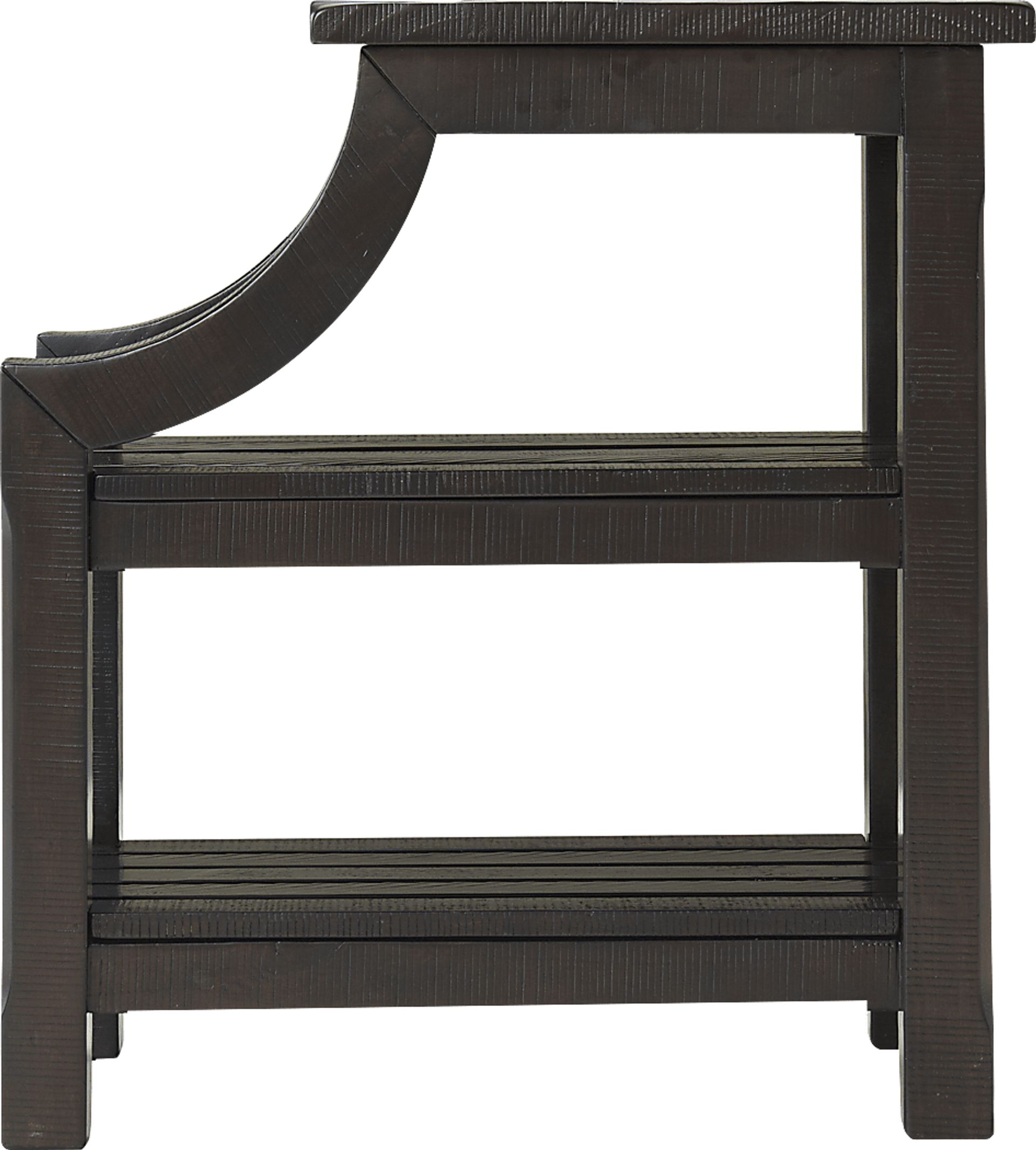 Shireton Brown Chairside Table - Image 4