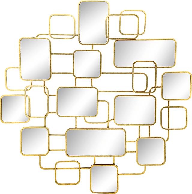 Shiretown I Gold Mirror - Thumbnail - Image 1