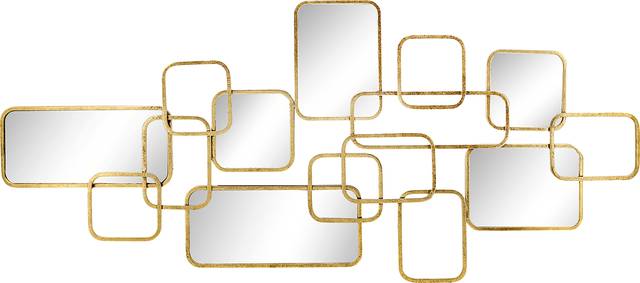Shiretown II Gold Mirror - Thumbnail - Image 1