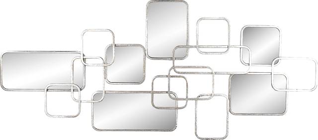 Shiretown II Silver Mirror - Thumbnail - Image 1