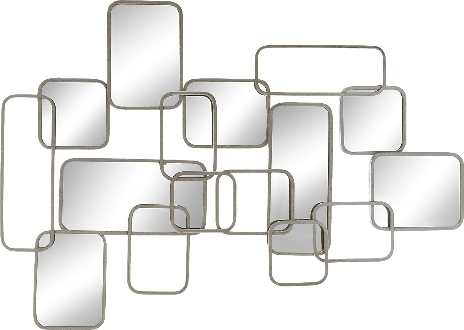 Shiretown III Silver Mirror - Image 1