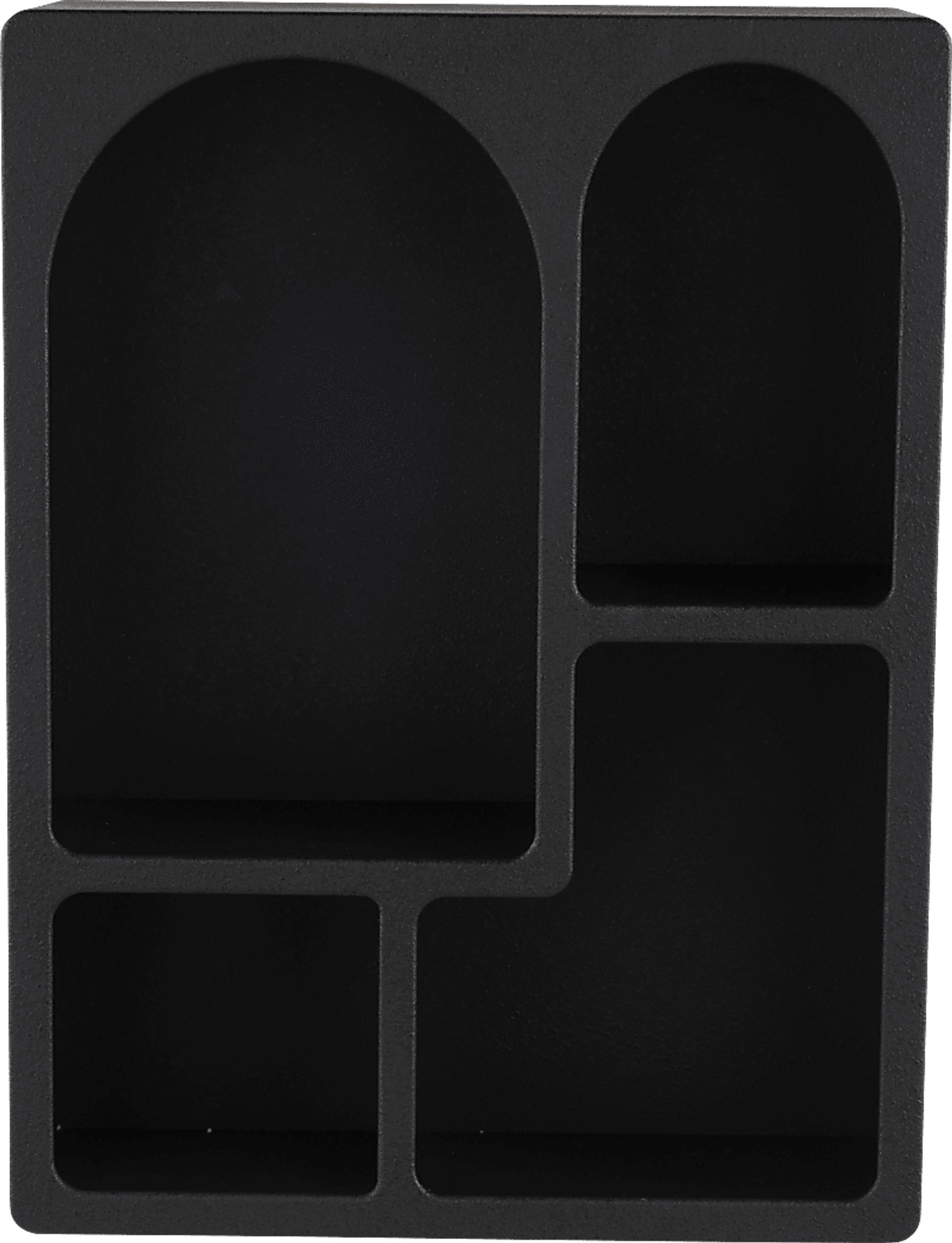 Shiri Black Wall Shelf - Image 6