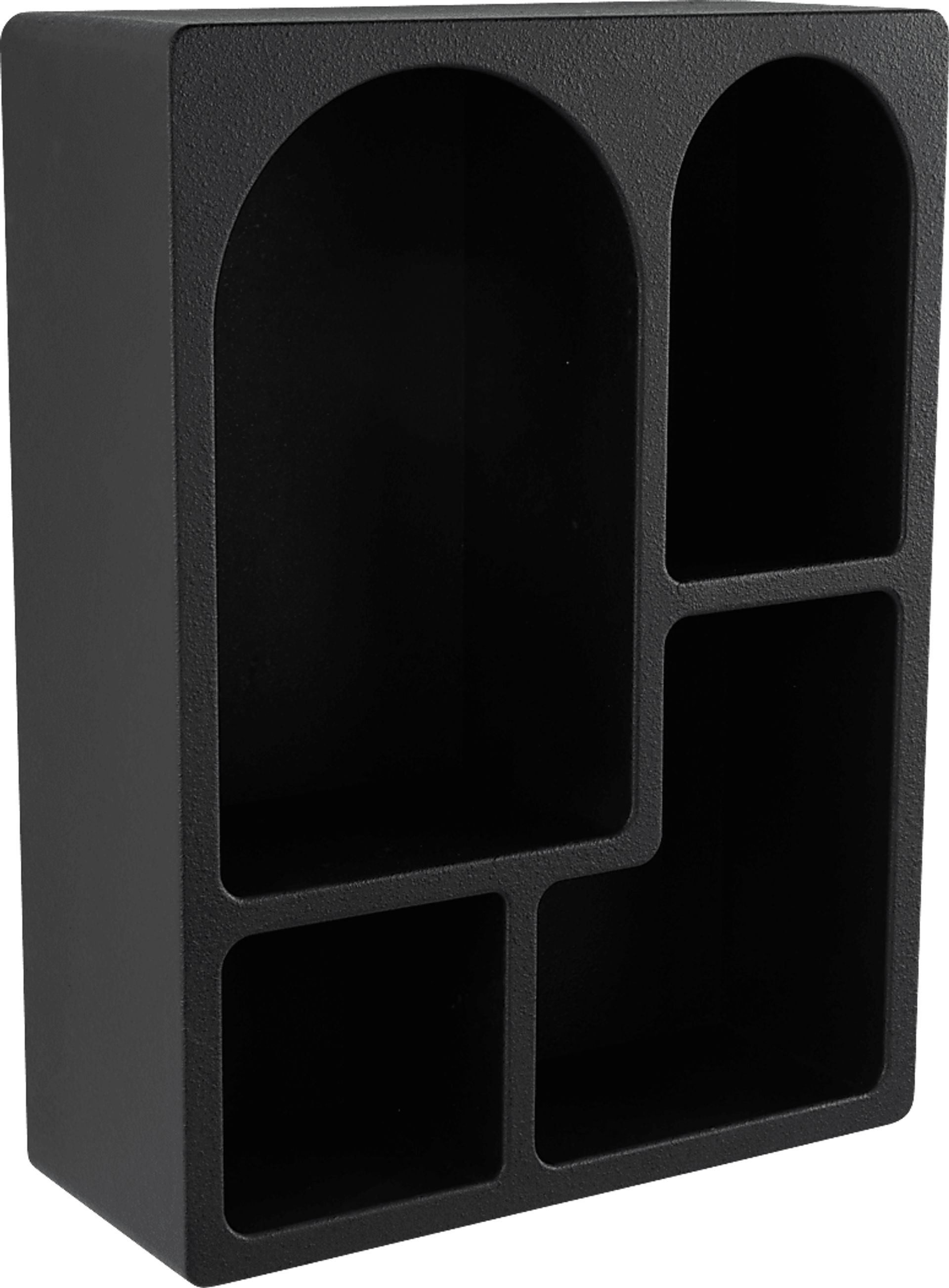 Shiri Black Wall Shelf - Image 7