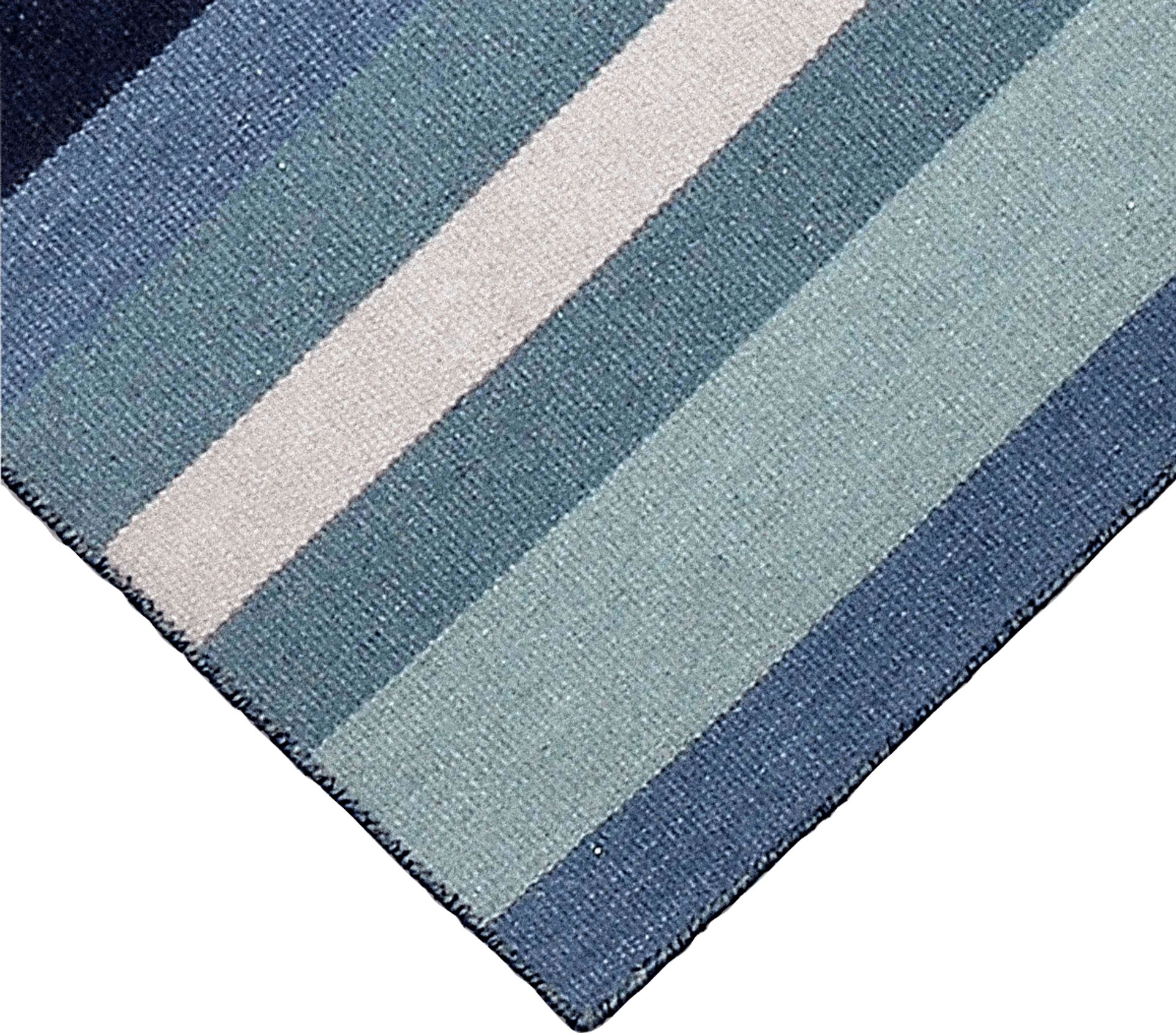 Shirnul Blue 7'6 x 9'6 Indoor/Outdoor Rug - Image 4
