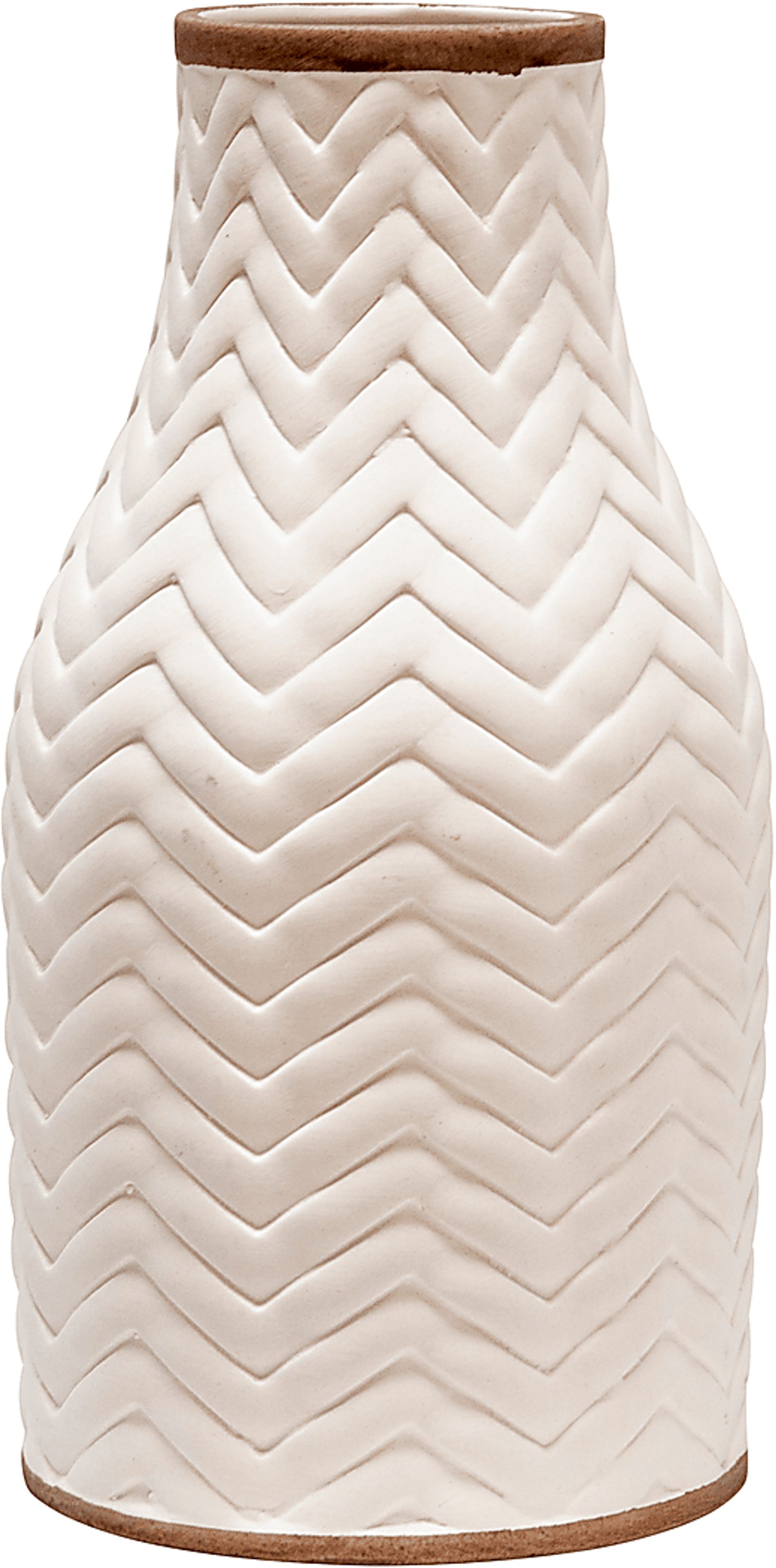 Shirra White Vase - Image 3