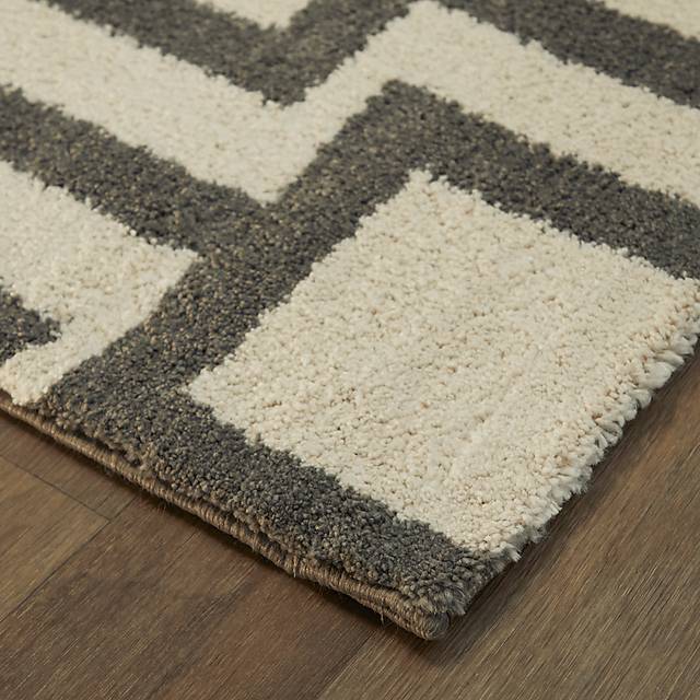 Shiveley Gray 7'10 x 10' Rug - Thumbnail - Image 4