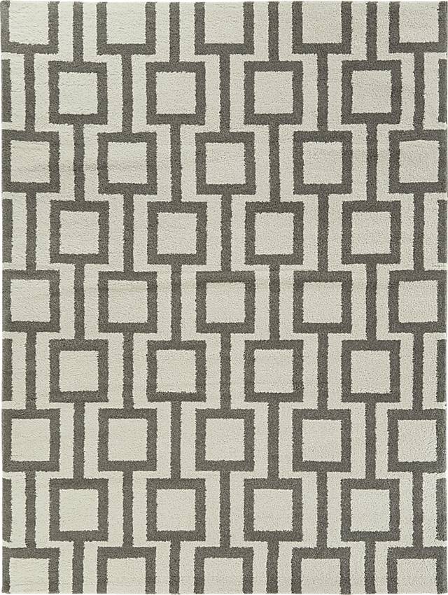Shiveley Gray 7'10 x 10' Rug - Thumbnail - Image 1