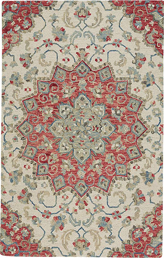 Shiyala Sand 3'6 x 5'6 Rug - Thumbnail - Image 1