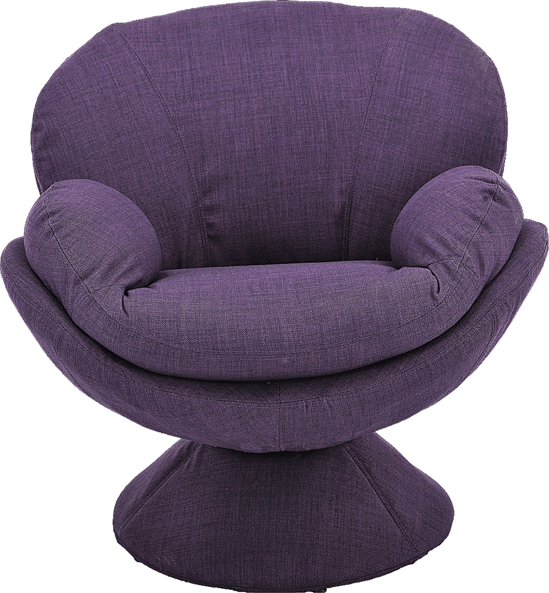 Shobu Purple Accent Chair - Image 2