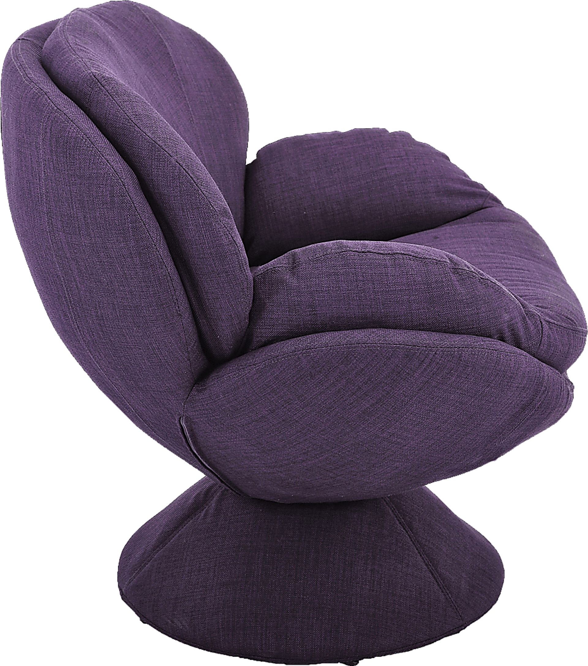 Shobu Purple Accent Chair - Image 3