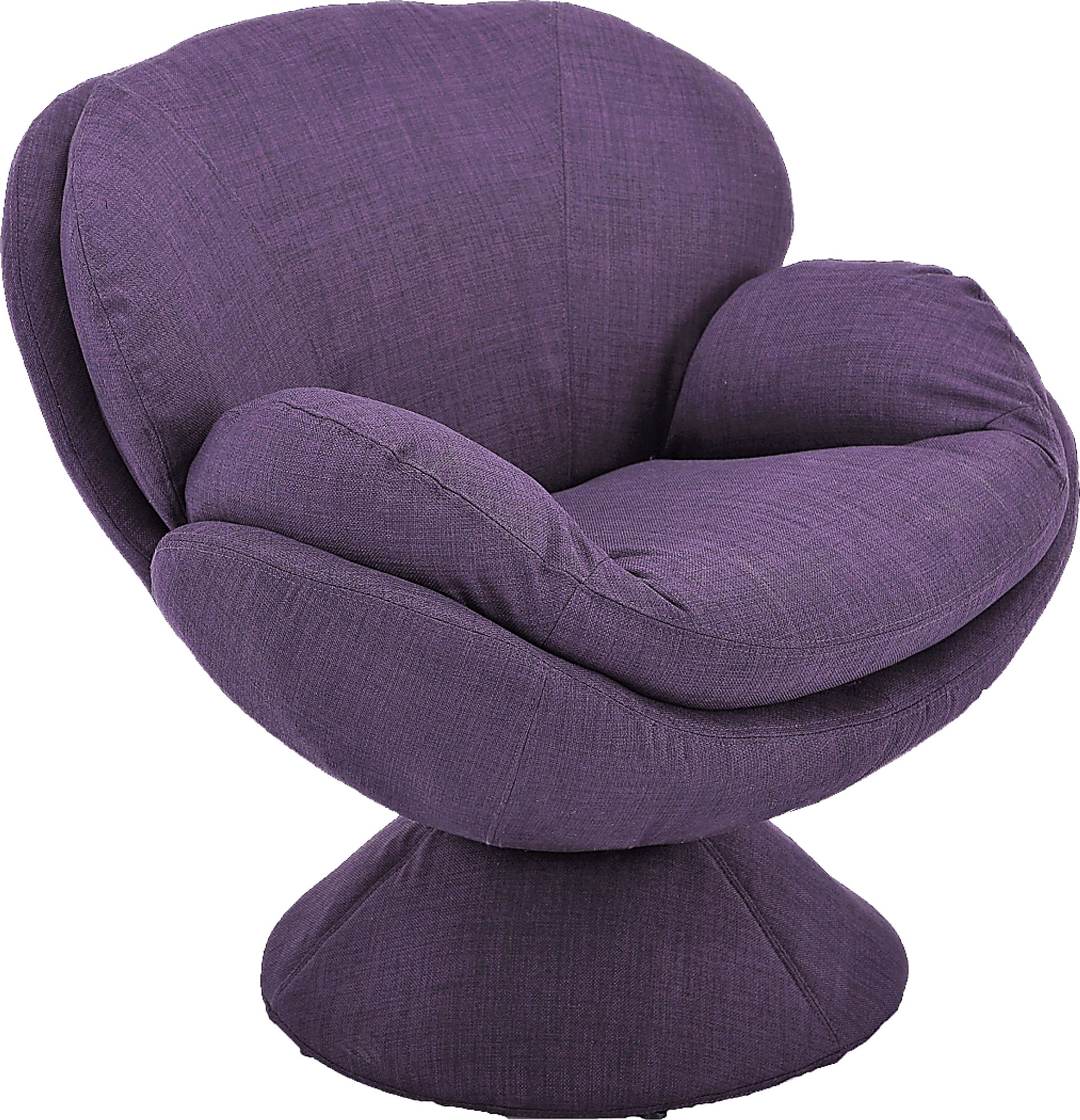 Shobu Purple Accent Chair - Image 1