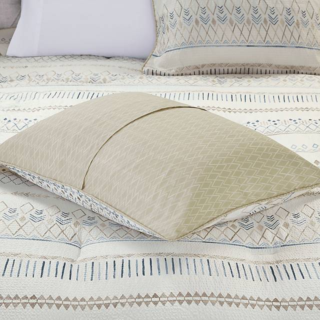Shofner Taupe 5 Pc Full/Queen Comforter Set - Thumbnail - Image 10