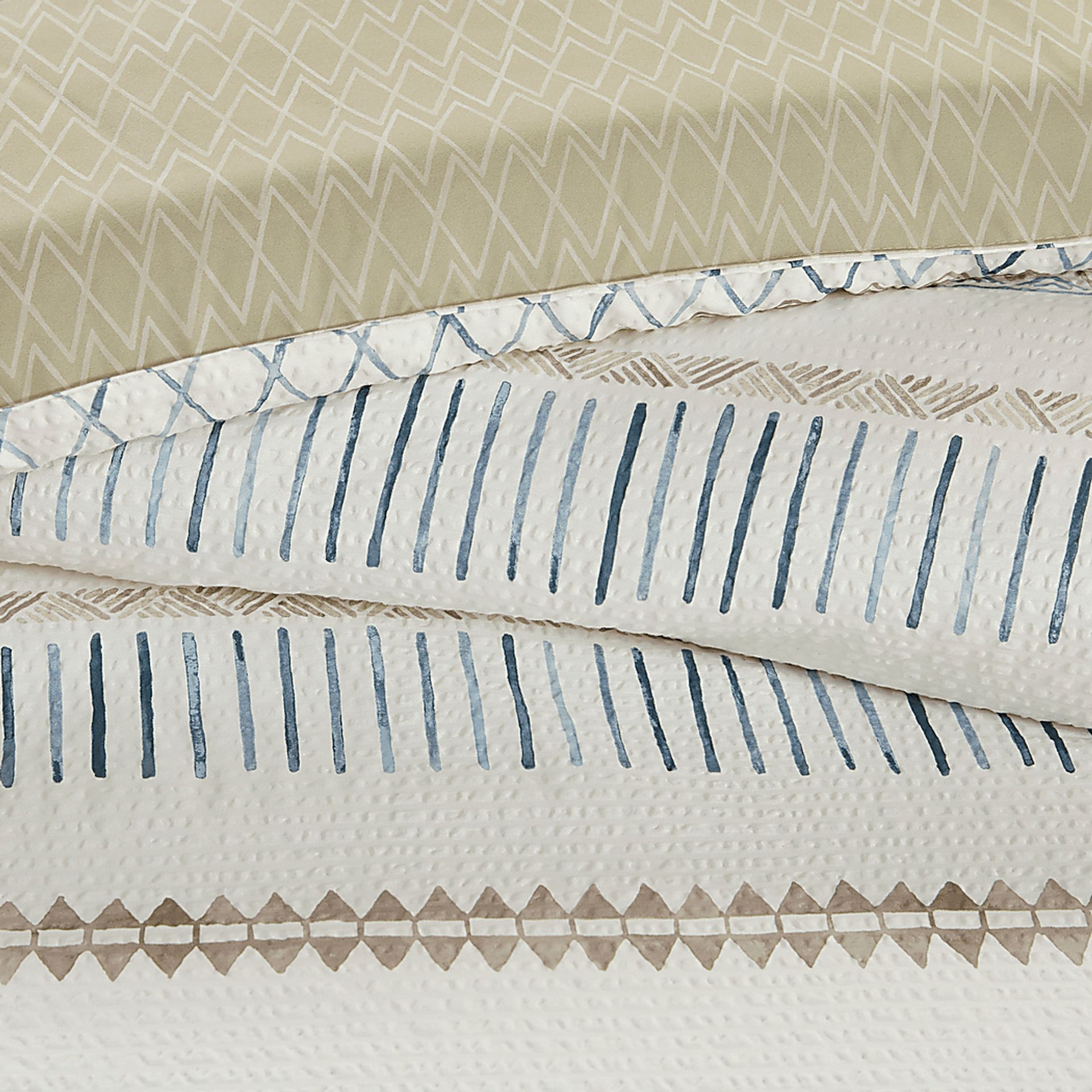Shofner Taupe 5 Pc Full/Queen Comforter Set - Image 12