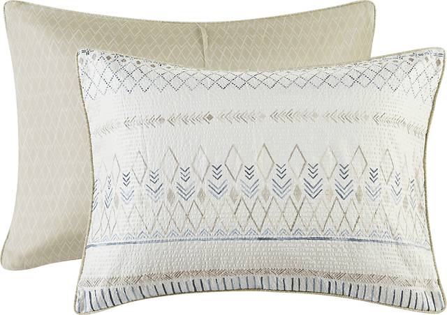 Shofner Taupe 5 Pc Full/Queen Comforter Set - Thumbnail - Image 5