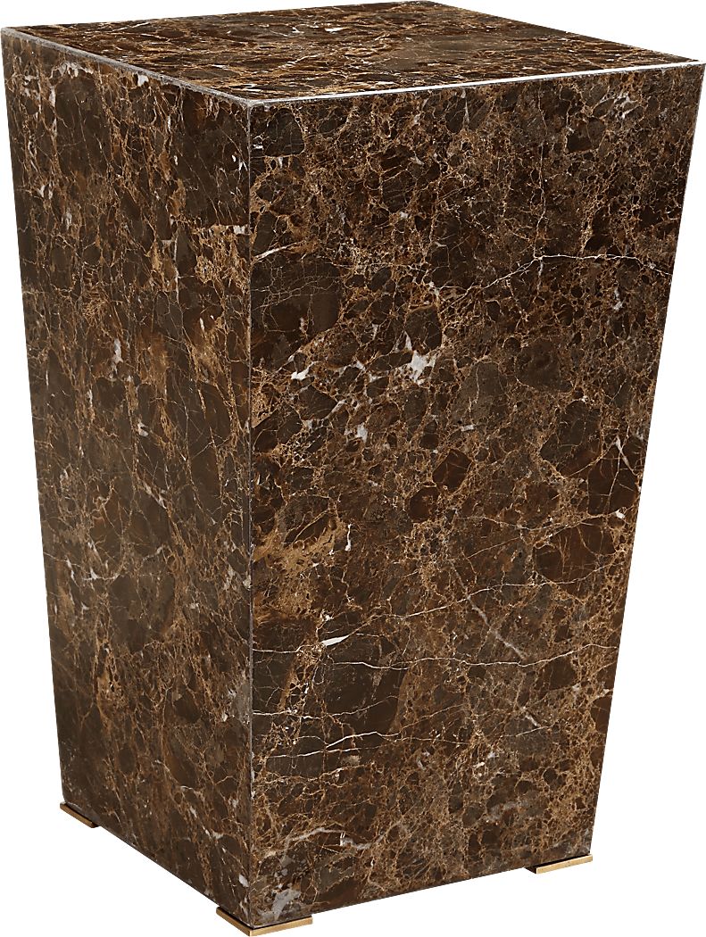 Shomon Brown Accent Table