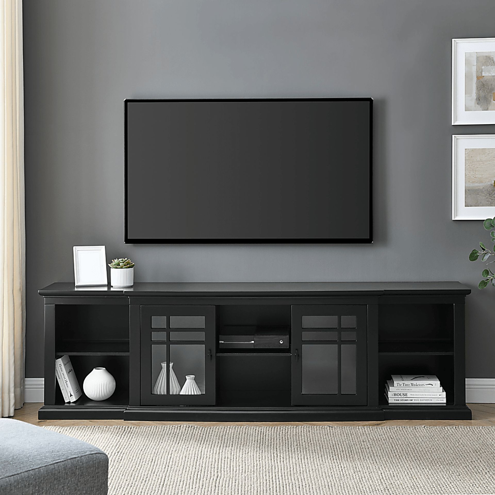Shorecove Black 80 in. Console - Image 3