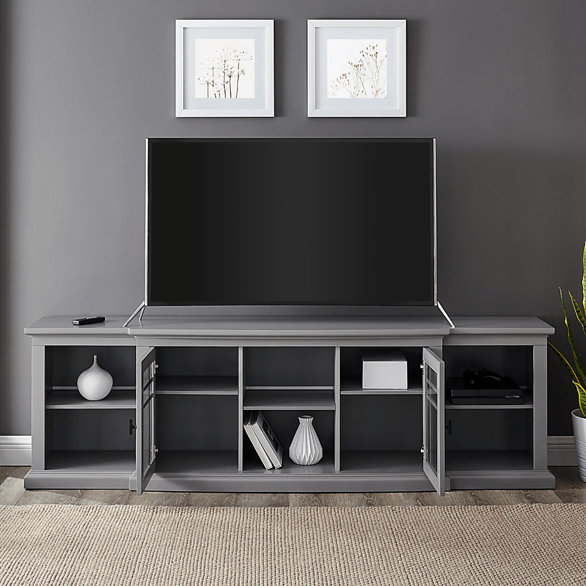 Shorecove Gray 80 in. Console - Image 3