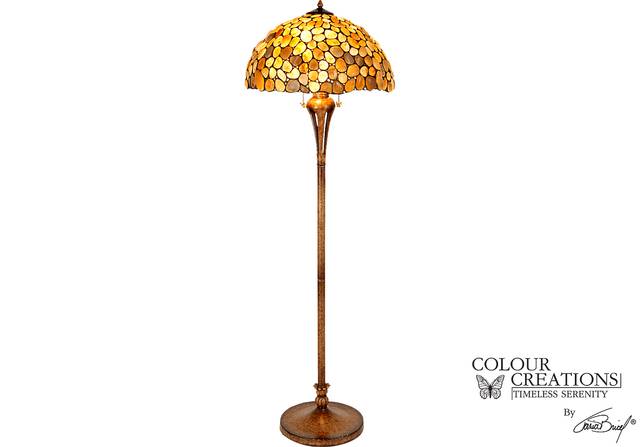 Shoreline Tiffany Style Floor Lamp - Thumbnail - Image 1