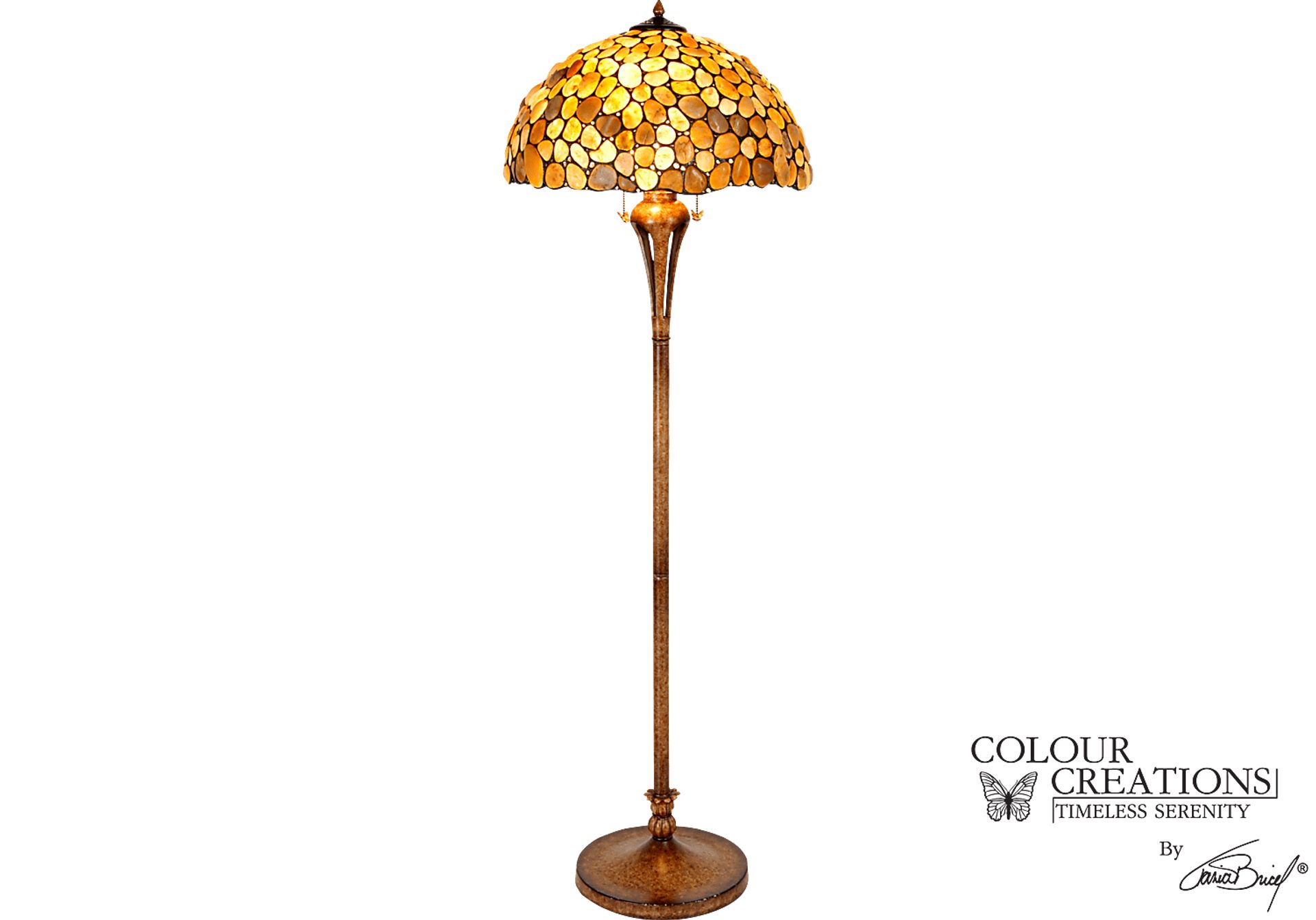 Shoreline Tiffany Style Floor Lamp - Image 1