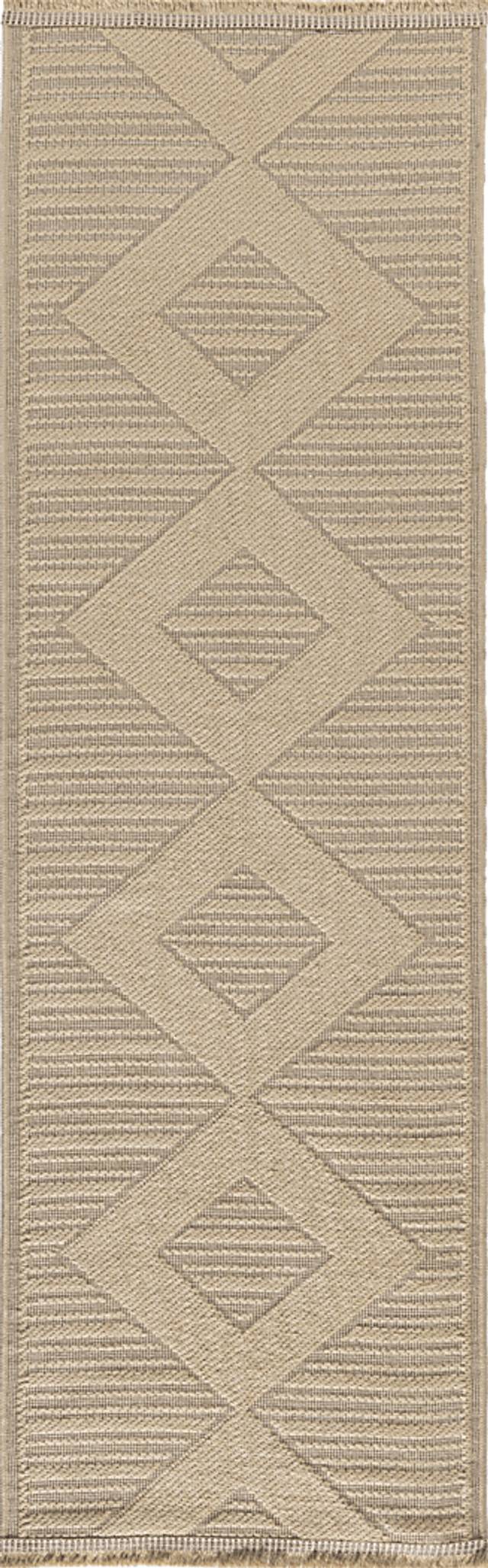 Shorewell Beige 2'3 x 7'6 Runner Rug - Thumbnail - Image 1