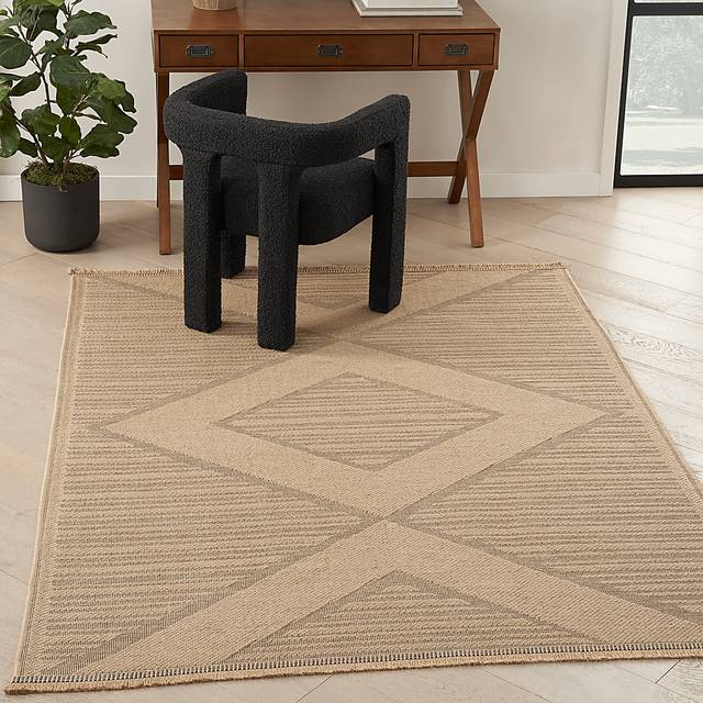 Shorewell Beige 3'11 x 5'11 Rug - Thumbnail - Image 3