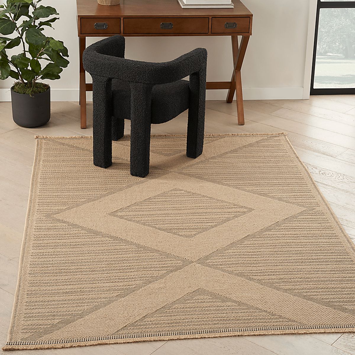 Shorewell Beige Rug | Rooms to Go